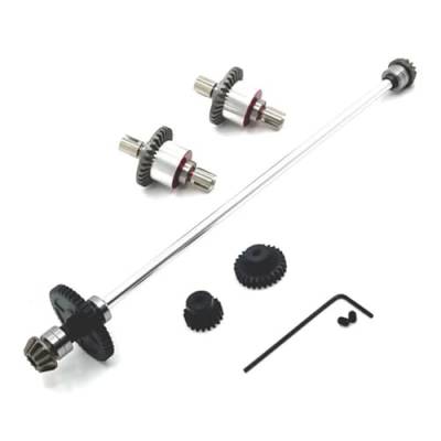 Kompatibel Mit Wltoys 124016 124017 124007 Für RIaarIo AM-X12 1/12 RC-Autos, Upgrade-Teile, Metall-Differential, Zentrale Antriebswellenbaugruppe Zubehör Teile RC Autos von hjuink
